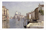 Venice - View of Campo della Carita looking towards the Dome of the Salute, 1834 by Jean Baptiste Camille Corot