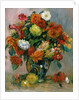 Vase of Flowers, c.1884 by Pierre Auguste Renoir