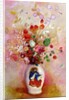 Bouquet of Flowers in a Japanese Vase, c.1905-08 by Odilon Redon
