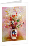 Bouquet of Flowers in a Japanese Vase, c.1905-08 by Odilon Redon