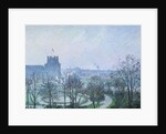 White Frost, Jardin des Tuileries, 1900 by Camille Pissarro