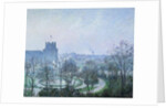 White Frost, Jardin des Tuileries, 1900 by Camille Pissarro