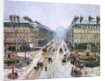 Avenue de l'Opera - Effect of Snow, 1898 by Camille Pissarro