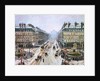 Avenue de l'Opera - Effect of Snow, 1898 by Camille Pissarro