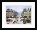 Avenue de l'Opera - Effect of Snow, 1898 by Camille Pissarro