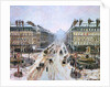 Avenue de l'Opera - Effect of Snow, 1898 by Camille Pissarro