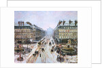Avenue de l'Opera - Effect of Snow, 1898 by Camille Pissarro