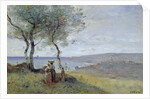 Souvenir of St. Jean de Luz, 1872 by Jean Baptiste Camille Corot