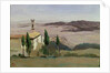 Volterra, Church and Bell Tower, 1834 by Jean Baptiste Camille Corot