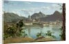The Town and Lake Como, 1834 by Jean Baptiste Camille Corot
