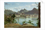 The Town and Lake Como, 1834 by Jean Baptiste Camille Corot