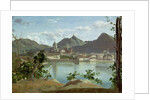 The Town and Lake Como, 1834 by Jean Baptiste Camille Corot