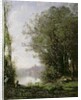 The Goatherd beside the Water by Jean Baptiste Camille Corot