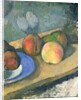 The Blue Plate, 1879-82 by Paul Cezanne
