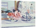 A Still Life - Roses by Francis Campbell Boileau Cadell