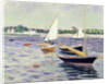 Sailing Boats at Argenteuil, 1891 by Gustave Caillebotte