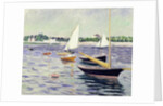 Sailing Boats at Argenteuil, 1891 by Gustave Caillebotte
