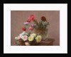 Poppies in a Crystal Vase, or Basket of Roses, 1890 by Ignace Henri Jean Fantin-Latour