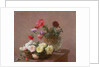 Poppies in a Crystal Vase, or Basket of Roses, 1890 by Ignace Henri Jean Fantin-Latour