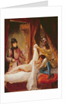 The Duc d'Orleans Showing his Mistress to the Duc de Bourgogne by Ferdinand Victor Eugene Delacroix