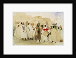 Procession of Musicians in Tangier by Ferdinand Victor Eugene Delacroix