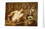 The Butcher, Montmartre Market, c.1857-58 by Honore Daumier