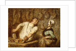 The Butcher, Montmartre Market, c.1857-58 by Honore Daumier