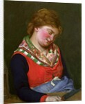 Peasant Woman Sleeping, 1853 by Gustave Courbet