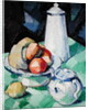 Still Life with Teapot and Fruit on a green Tablecloth, c.1913 by Samuel John Peploe