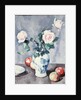 Still Life of Roses in a Blue and White Vase by Samuel John Peploe