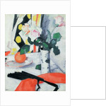 Still Life: Roses in a Chinese Vase with Black Fan, 1924 by Samuel John Peploe