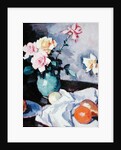 Pink Roses in a Green Jug, c.1926 by Samuel John Peploe