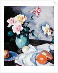 Pink Roses in a Green Jug, c.1926 by Samuel John Peploe