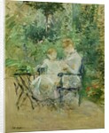 In the Garden, c.1885 by Berthe Morisot