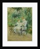 In the Garden, c.1885 by Berthe Morisot