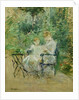 In the Garden, c.1885 by Berthe Morisot