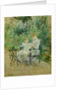 In the Garden, c.1885 by Berthe Morisot