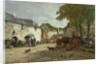 Animal Market at Daoulas, 1869 by Eugene Louis Boudin