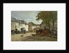 Animal Market at Daoulas, 1869 by Eugene Louis Boudin