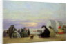 Beach Scene, Evening, 1864 by Eugene Louis Boudin