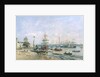 Bordeaux - Quay and Port, 1874 by Eugene Louis Boudin