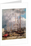 Fecamp, Herring Fishers, 1892-94 by Eugene Louis Boudin