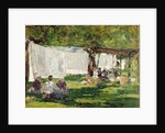 The Laundry at St. Simeon, Honfleur by Eugene Louis Boudin