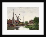 Dordrecht, Windmill on the Meuse, 1884 by Eugene Louis Boudin
