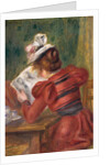 Young Girl Reading, 1897 by Pierre Auguste Renoir