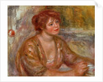The Cup of Coffee, Portrait of Andree 1917 by Pierre Auguste Renoir