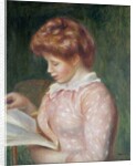Young Girl Reading by Pierre Auguste Renoir