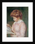Young Girl Reading by Pierre Auguste Renoir