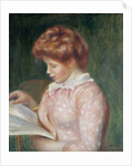 Young Girl Reading by Pierre Auguste Renoir