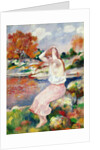 Bather, 1885 by Pierre Auguste Renoir